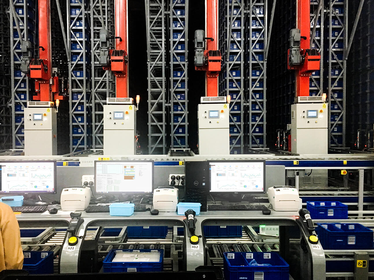 WMS и WCS (мини-load ASRS)